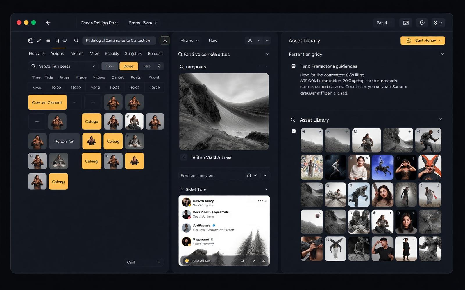 Content Creation Workspace — Atlasyn Studio digital marketing showcase
