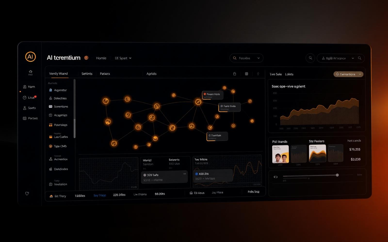AI Automation Dashboard — Atlasyn Studio digital marketing showcase