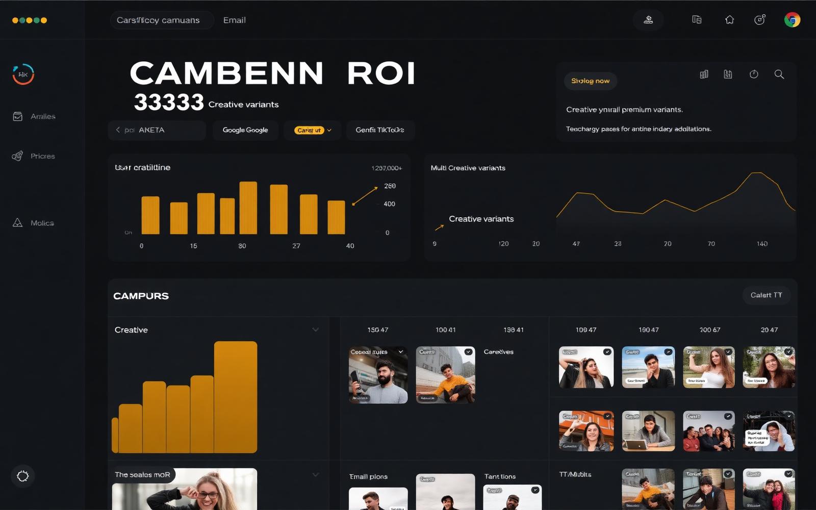 Campaign Command Center — Atlasyn Studio digital marketing showcase