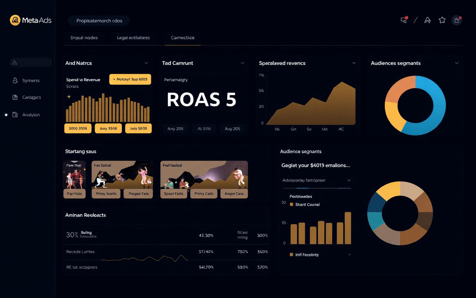 Meta Ads Analytics — Atlasyn Studio digital marketing showcase